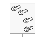 6106297AA - Engine: Engine Crankshaft Main Bearing Cap Bolt for Fiat: 500X | Jeep: Renegade | Ram: ProMaster 1500, ProMaster 2500, ProMaster 3500 Image