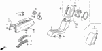 90125SN7G00 - Interior/Bumper: SCREW, TAPPING (5X16) for Honda Image