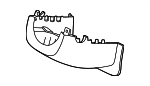 84852P2200WK - Steering: Lower Column Cover for Kia Image