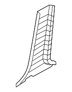 858353K100HZ - Body: Lower Center Pillar Trim for Hyundai Image