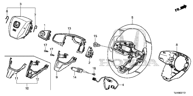 Steering Wheel for 2019 Honda CR-V #0