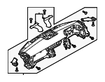 LR124964 - : Instrument Panel for Land-Rover Image
