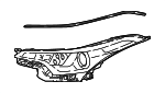 81130F4041 - : Composite Headlamp for Toyota: C-HR Image