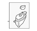 25430R5000 - Cooling System: Reservoir for Hyundai Image image