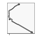 25451S1500 - Cooling System: Overflow Hose for Hyundai Image image