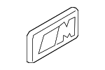 36112228660 - Suspension: Ornament for BMW Image