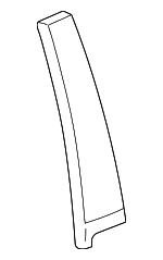 72930S04003 - Body: Pillar Molding for Honda: Civic Image