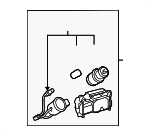 7410160010 - Body: Ashtray Assembly for Lexus: LX570 Image