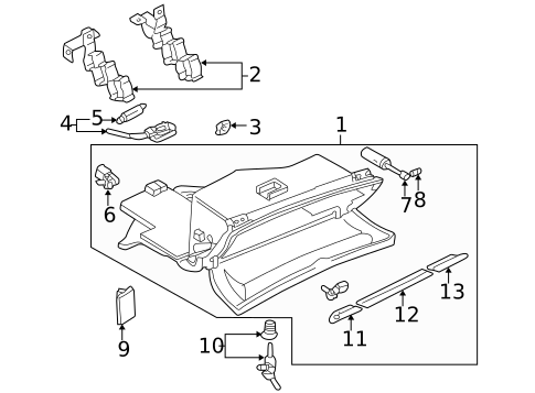 Instrument Panel for 2005 Audi TT #1