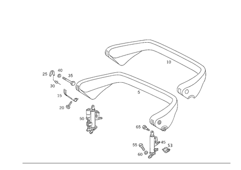 Roll Bar for 1997 Mercedes-Benz SL320 #0