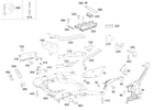 9903562 - Cowl, Front Panel: Plastic Nut for Mercedes-Benz Image