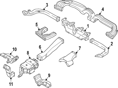Ducts for 2025 Hyundai Kona Electric #0