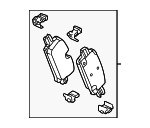 87862858 - Brakes: Brake Pads for GM Image