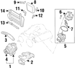 JE9618V00A9U - : Distributor Cap for Mazda Image