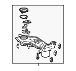 588040R020C0 - : 2013-2015 Toyota RAV4 - Upper Panel for Toyota: RAV4 Image