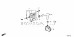 91406SAAJ00 - Engine: CLAMP, TUBE (D12) for Honda Image image