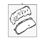 EC2Z10849AA - : Cluster for Ford: E-150, E-250, E-350 Super Duty Image