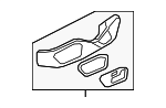 4K0881326D1LX - Body: Frame Trim for Audi Image