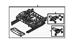4K0881106H - Body: Seat Frame for Audi Image