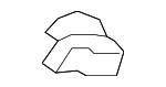 4K0882651 - Body: Guide Bracket for Audi Image