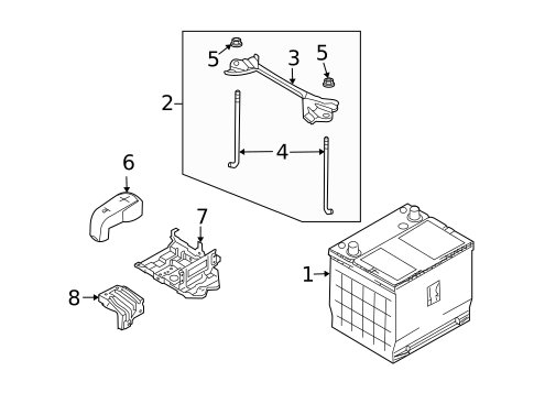 Battery for 2009 Pontiac G3 #0