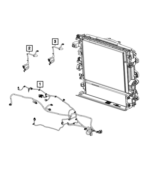 Wiring, Headlamp to Dash for 2026 Ram 1500 #1