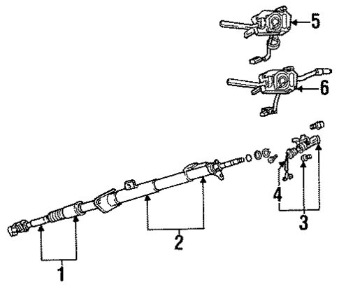 Switches for 1990 Isuzu Amigo #0