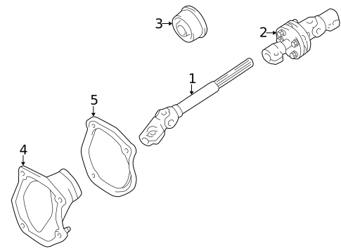 Lower Components for 1999 Lexus ES300 #0