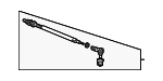 53541S5A000 - Steering: Tie Rod Assembly for Honda: Civic Image