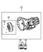R8039352AF - 42RLE; 4-Speed; Automatic Transmission: With Torque Converter Transmission Kit for Mopar Image
