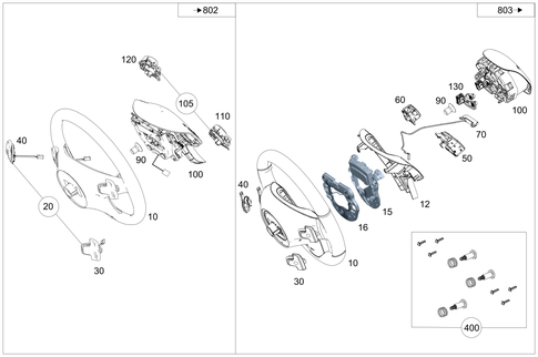 Steering Wheel and Steering Wheel Lock for 2015 Mercedes-Benz GLK 250 #0