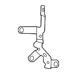 1905016600 - Cooling System: Lower Duct Bracket for Mercedes-Benz Image