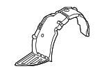 868113V000 - Body: Fender Liner for Hyundai Image