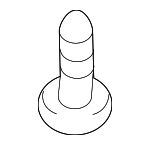 1244206203 - Body: Pkg Tray Trim Screw for Hyundai Image