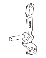 6L2Z7861202AA - Electrical: Buckle End for Ford: Explorer, Explorer Sport Trac Image
