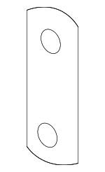 Door Lock Striker Plate