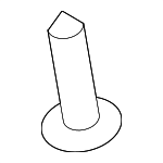 JDE11881 - Body: Valance Panel Retainer for Jaguar Image