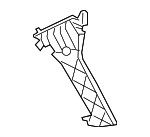 J9C12482 - Body: Outer Bracket for Jaguar Image