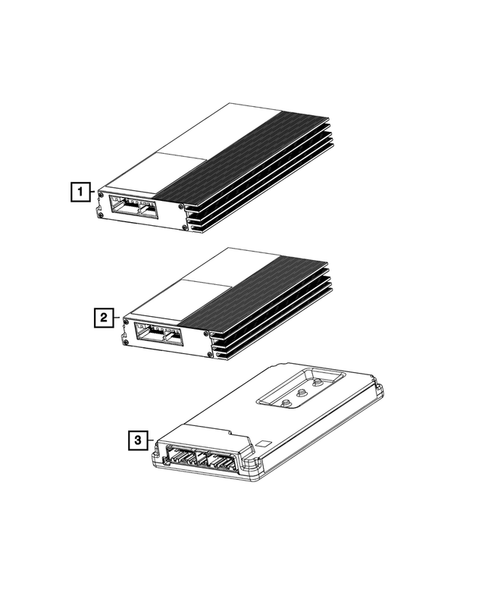 Radio, Antenna, Speakers, DVD, and Video systems for 2019 Dodge Charger #6