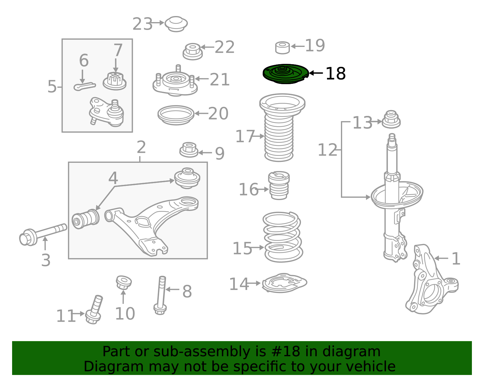 48471-42010 - Spring Seat 2010-2020 Toyota | Longo Toyota Parts
