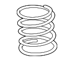 4813147120 - : 2010-2015 Toyota - Coil Spring for Toyota: Prius, Prius Plug-In Image