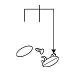 10439378 - Body: Handle, Outside for Buick: Century, Regal | Chevrolet: Classic, Impala, Malibu | Oldsmobile: Cutlass | Pontiac: Grand Prix Image