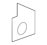 ABU700420 - Electrical: Headlamp Assembly Bracket for Land-Rover Image