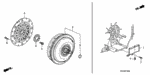 21350P8A000 - Engine: COVER, TORQUE CONVERTER CASE for Honda Image