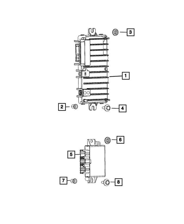 68644257AF - Electrical: Park Assist Module for Mopar Image image