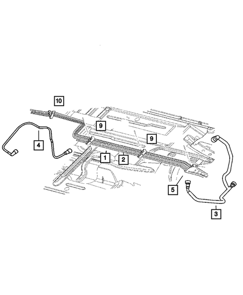 Fuel Lines for 2007 Dodge Charger #0