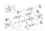 2204104406 - : Propeller Shaft, Complete for Mercedes-Benz Image