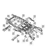 5109074AC - Frame, Bumper and Fascia: Cover Assy-rr Lwr Cover Assy for Mopar Image