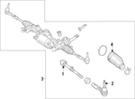 297460870064 - Steering: Inner Tie Rod for Mercedes-Benz Image