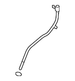 6J115610L - Engine: Oil Tube for Audi: A3, A3 Quattro, A4, A4 Quattro, A5, A5 Quattro, A6, A6 Quattro, allroad, Q3, Q3 Quattro, Q5, TT, TT Quattro Image
